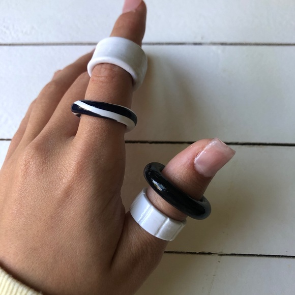 White clay ring deals